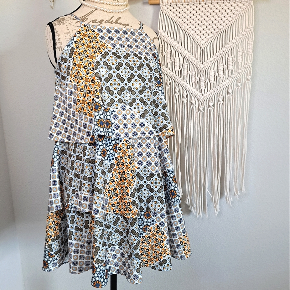 NWOT! Tiered Mini Dress